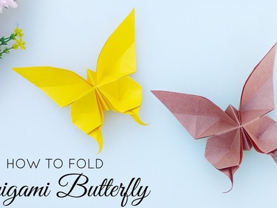 How to make butterfly using Origami Paper | Easy Paper Craft | DIY Craft