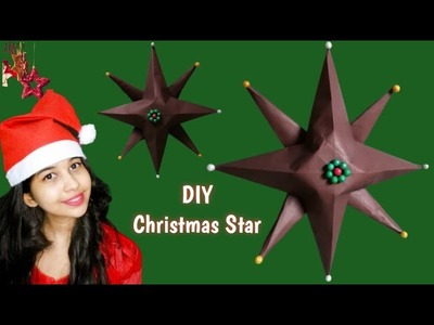 How to make Paper Star || Christmas Decoration || DIY Christmas Star