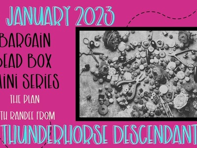 January 2023 Bargain Bead Box Mini Series with Thunderhorse Descendant: The Plan