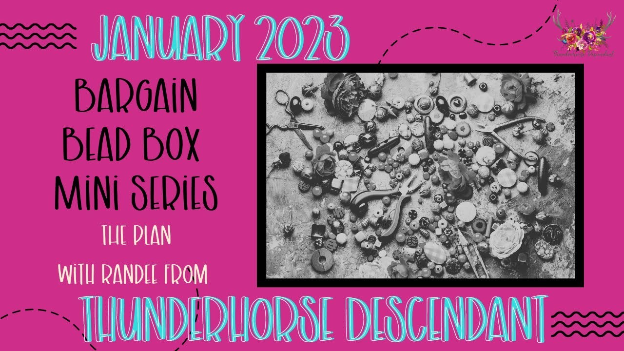 January 2023 Bargain Bead Box Mini Series with Thunderhorse Descendant: The Plan