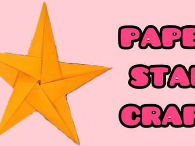 Make Easy Paper Star Origami- Step by Step Tutorial- Diy Craft