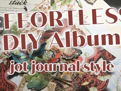Mariposa JOT Journal DIY Album