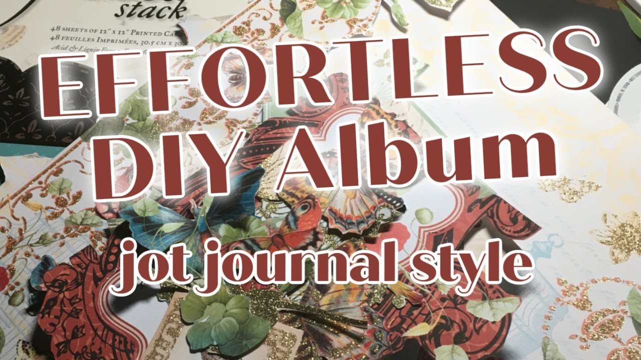 Mariposa JOT Journal DIY Album