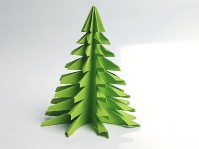 Origami Paper Christmas tree | Christmas tree easy | How to make paper christmas tree
