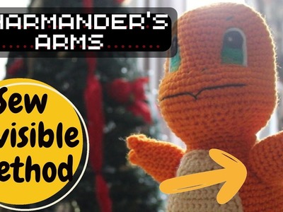 Sew Invisible Method Charmander's Arms| Blood Mary- Lady Gaga