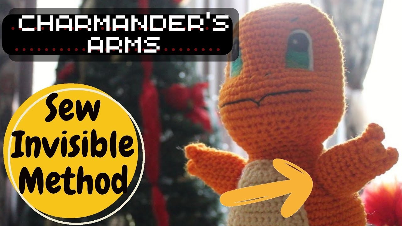 Sew Invisible Method Charmander's Arms| Blood Mary- Lady Gaga