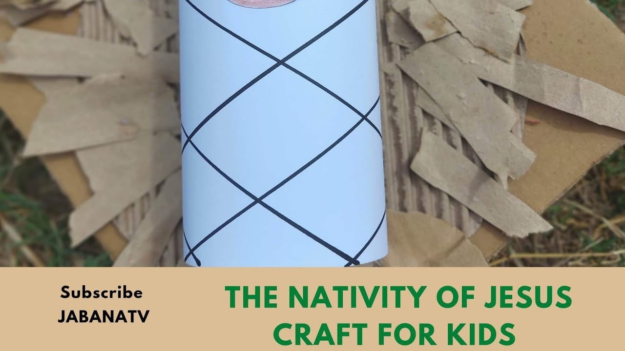 THE NATIVITY OF JESUS CRAFT FOR KIDS #biblestory #sundayschoolcraft #christmas #craft #art
