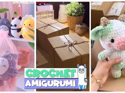 TikTok Crochet Amigurumi Packing Order Ideas ???????? K A W A I I  ???????? Compilation #58 | @blu_llama