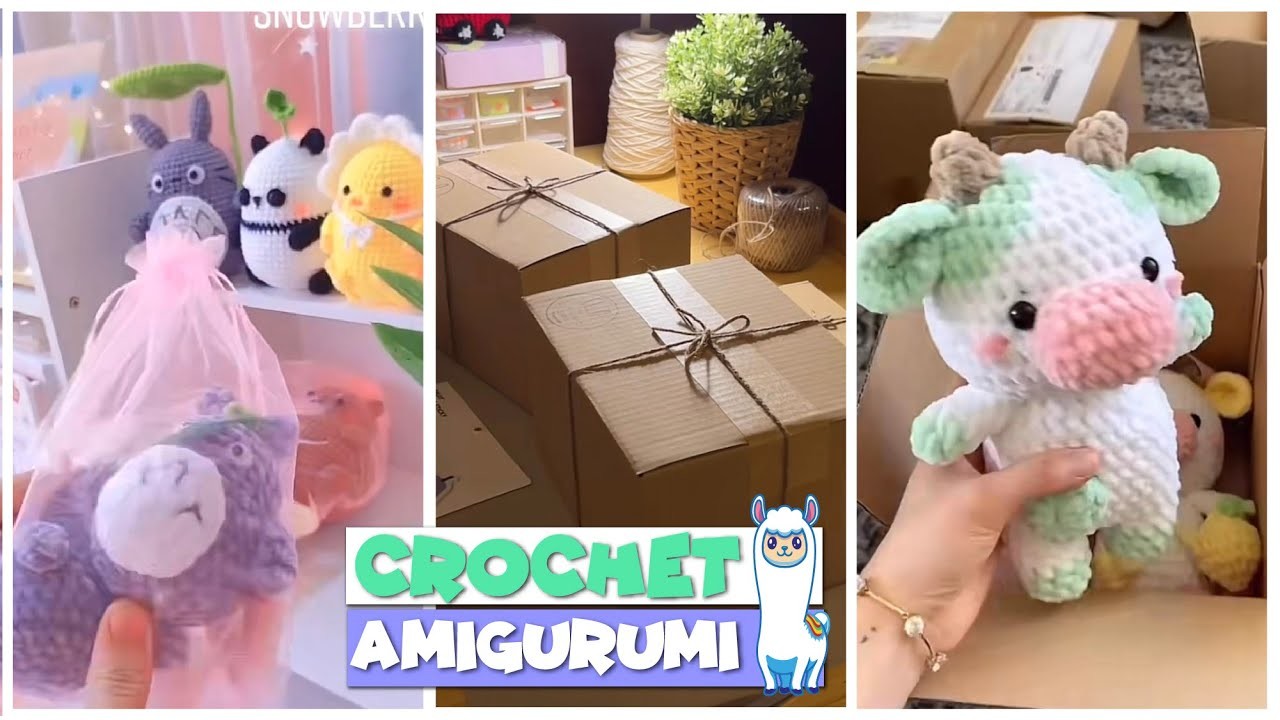 TikTok Crochet Amigurumi Packing Order Ideas ???????? K A W A I I  ???????? Compilation #58 | @blu_llama