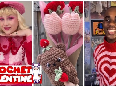 TikTok Crochet ❤️ Valentine Day ❤️ Gifts Compilation #41 | @blu_llama