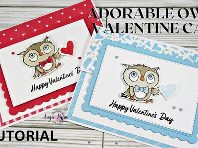 Adorable Owl Valentine Cards plus Scan N Cut Tutorial Included ( easily cut images without dies