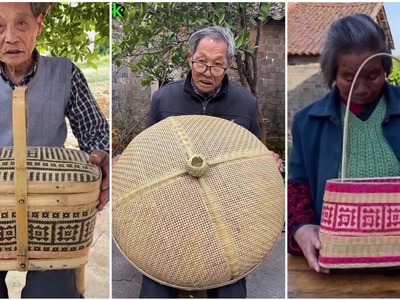 Bamboo Craft - Awesome bamboo basket making 2023 - How to make amazing bamboo crafts 2023 Part 04