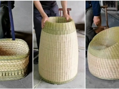 Bamboo Craft - Awesome bamboo basket making 2023 - How to make amazing bamboo crafts 2023 Part 11