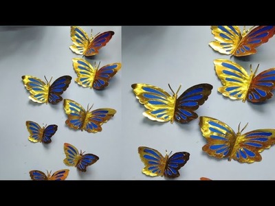 Butterfly Making With Paper.How to Make Paper Butterfly.Easy Butterfly Craft.Diy Craft