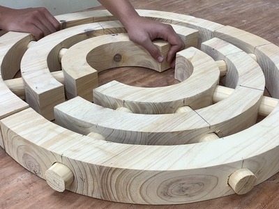 Craft Wood Design And Processing Ideas. Creative And Extremely Unique Wooden Tea Table