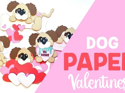 Dog Love: Paper Craft Tutorial for Valentines, Scrapbooking, Card Making