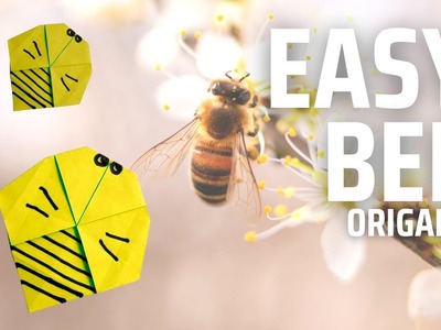 Easy Origami Bee Tutorial: Step-by-Step Guide for Making a Cute Bee Paper Craft