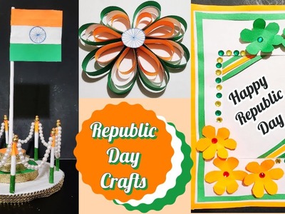 Easy Republic Day Craft | Tricolor Craft Ideas for School | DIY Indian Flag | Independence Day Craft