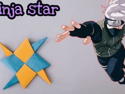 How To a Make a Paper Ninja Star -Ninja Star- Origami(shuriken)