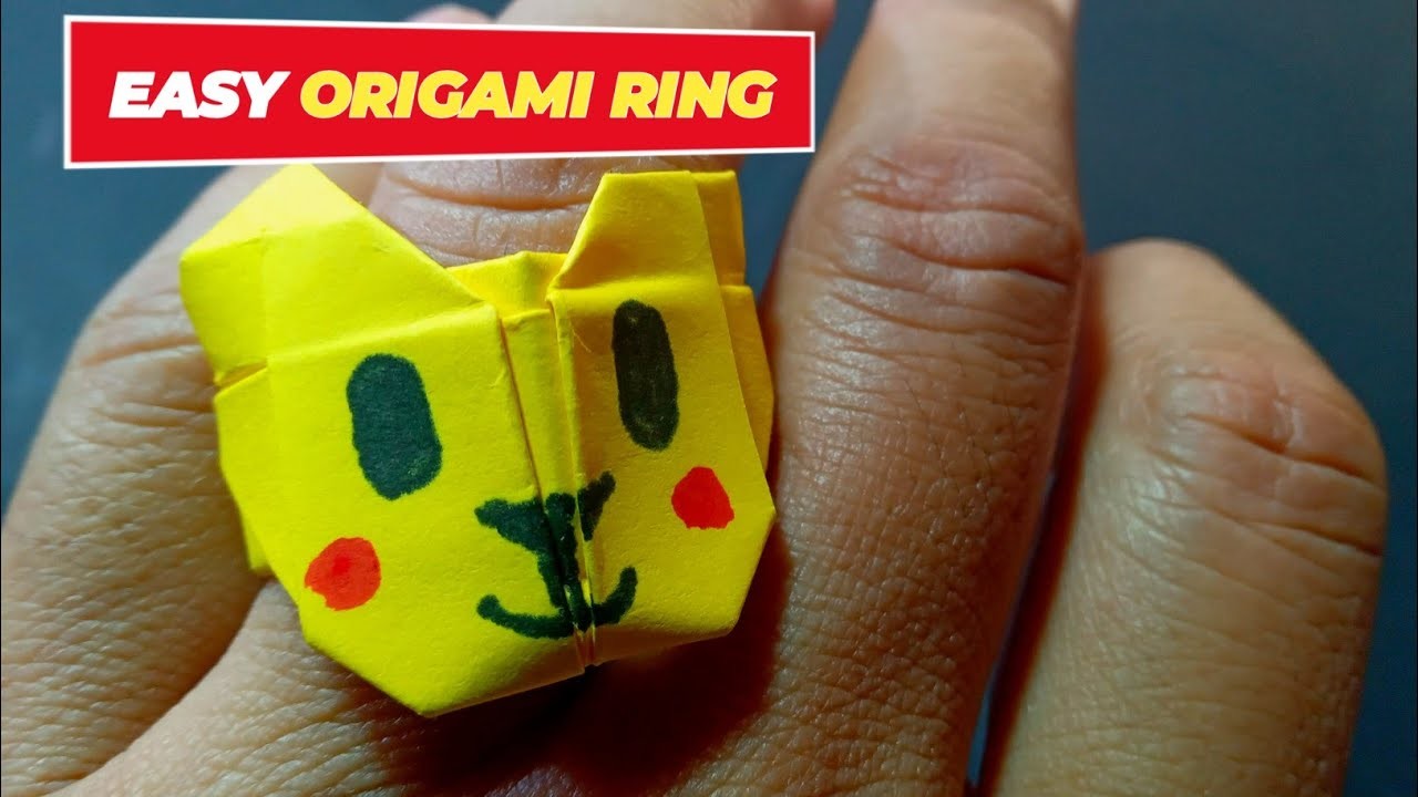 How to Fold Origami Ring - Hello Origami Lover