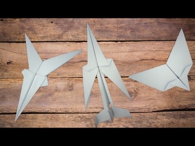 How to Make 10 EASY Paper Airplanes that FLY FAR, Paper Airplane Making