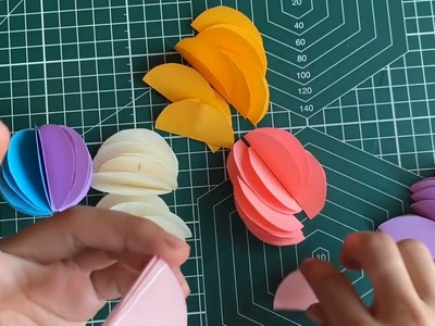 How To Make Ball Paper For DIY