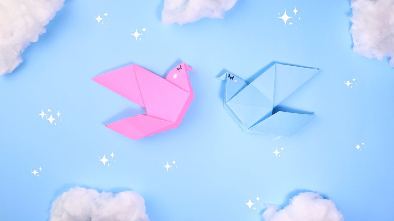 How to make origami BIRD | Paper BIRD  craft | How to make BIRD toys for kids and decorations