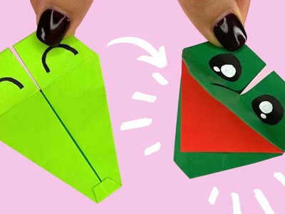How to make origami crocodile EASY, paper craft crocodile