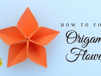How to make Origami Kusudama Paper flower | Easy Origami Paper Flower