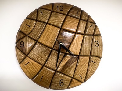 Making Wooden Art Clock
