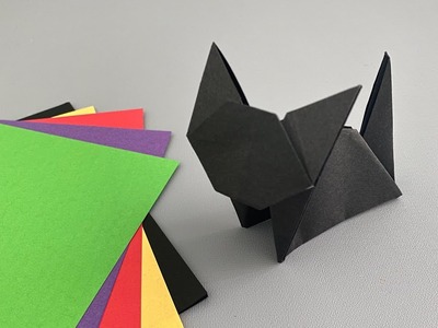 Origami cat-how to make origami cat - easy | Diy