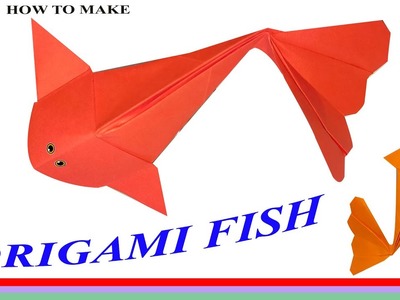 Origami fish paper craft | How to make fish DIY