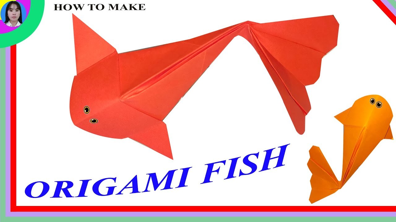 Origami fish paper craft | How to make fish DIY