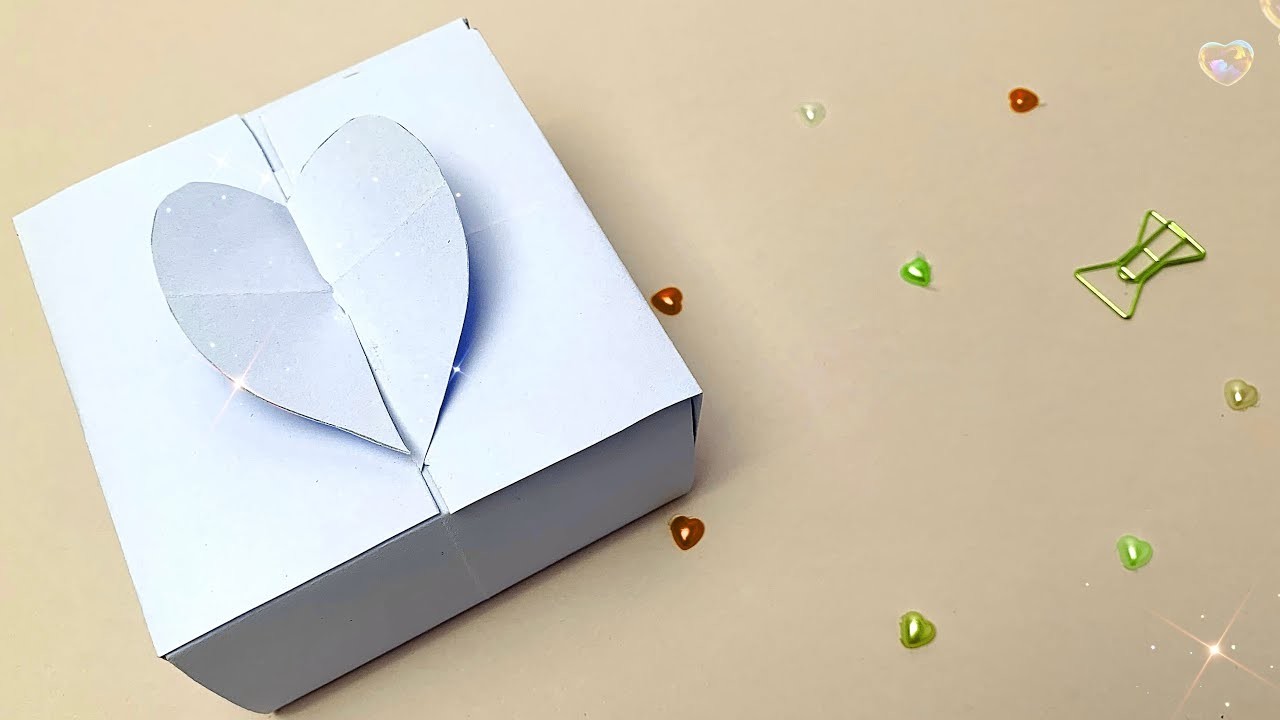 Origami Paper Heart Box | How to Make Heart Box | Heart Gift Box