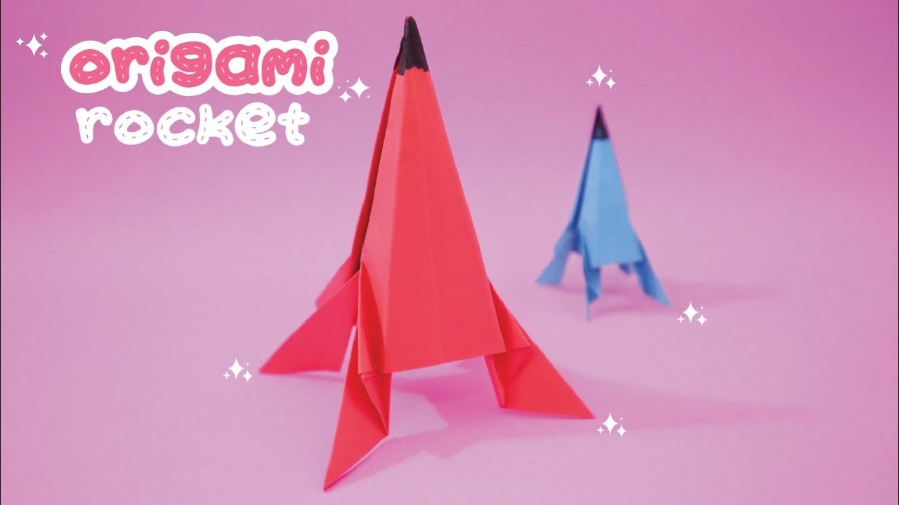 Origami Rocket Step by Step Easy Instructions