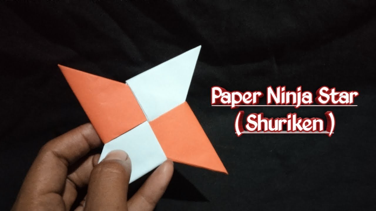 Origami Shuriken | How to Make a Paper Ninja Star