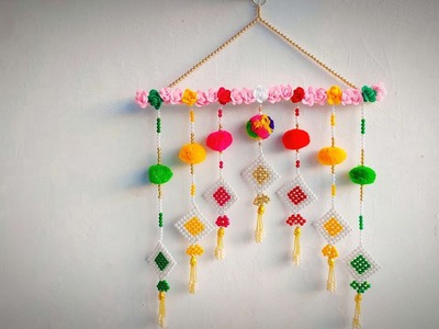 Pearl kite | Makar sankranti special home decor | wall hanging ideas | Diy kite wall hanging