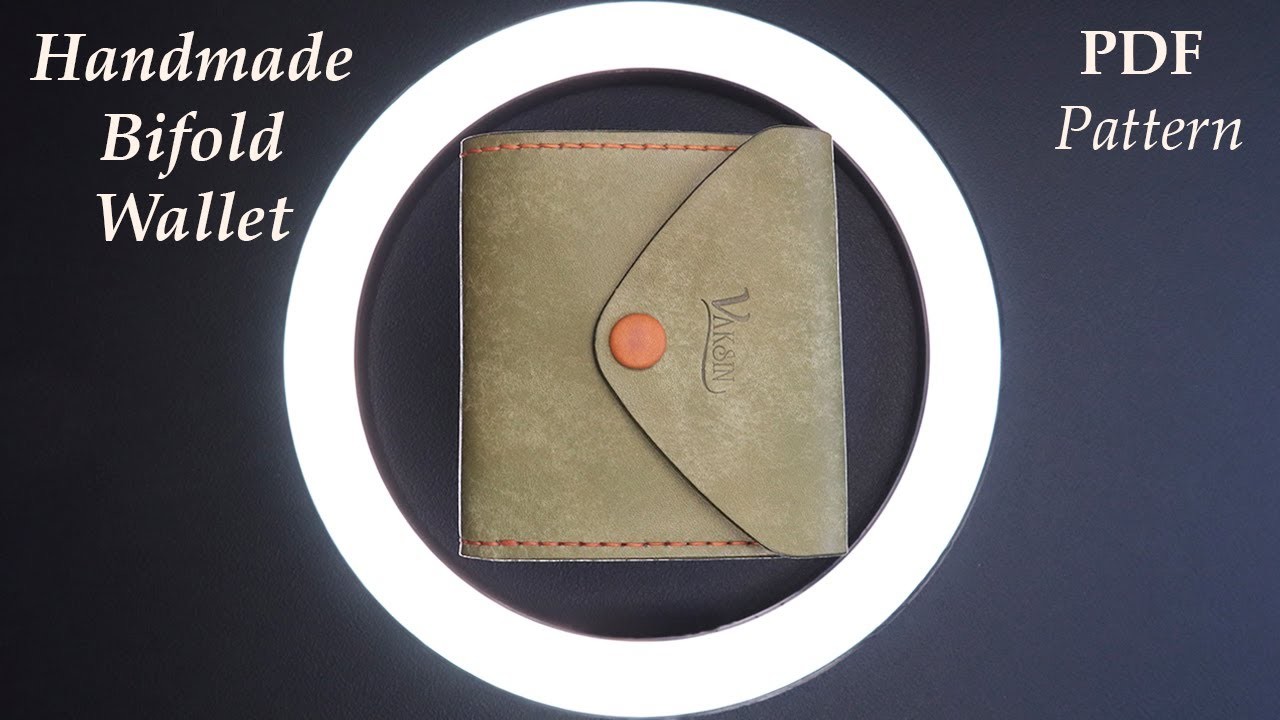Amazing Handmade Leather Wallet | DIY | PDF Pattern
