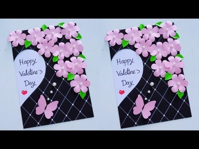 Beautiful Handmade Valentine's Day Greeting Card. Easy and Beautiful Valentine's Day Card Idea ????
