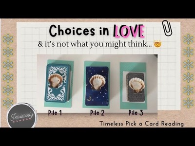 Choice & Love✨????… how will you choose? Pick a Card Reading!