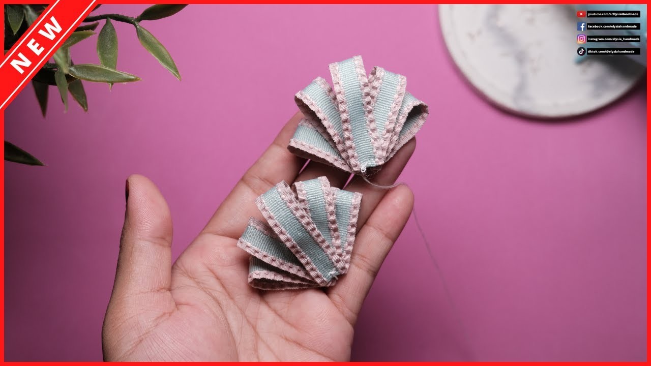 DIY Baby Headband Tutorial: How to Make a Cute Headband with 1 cm Ribbon - Easy and Affordable