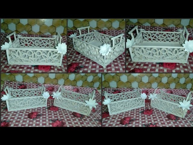 DIY Basket| 2 Beautiful Paper Basket Craft| Storage Basket Ideas