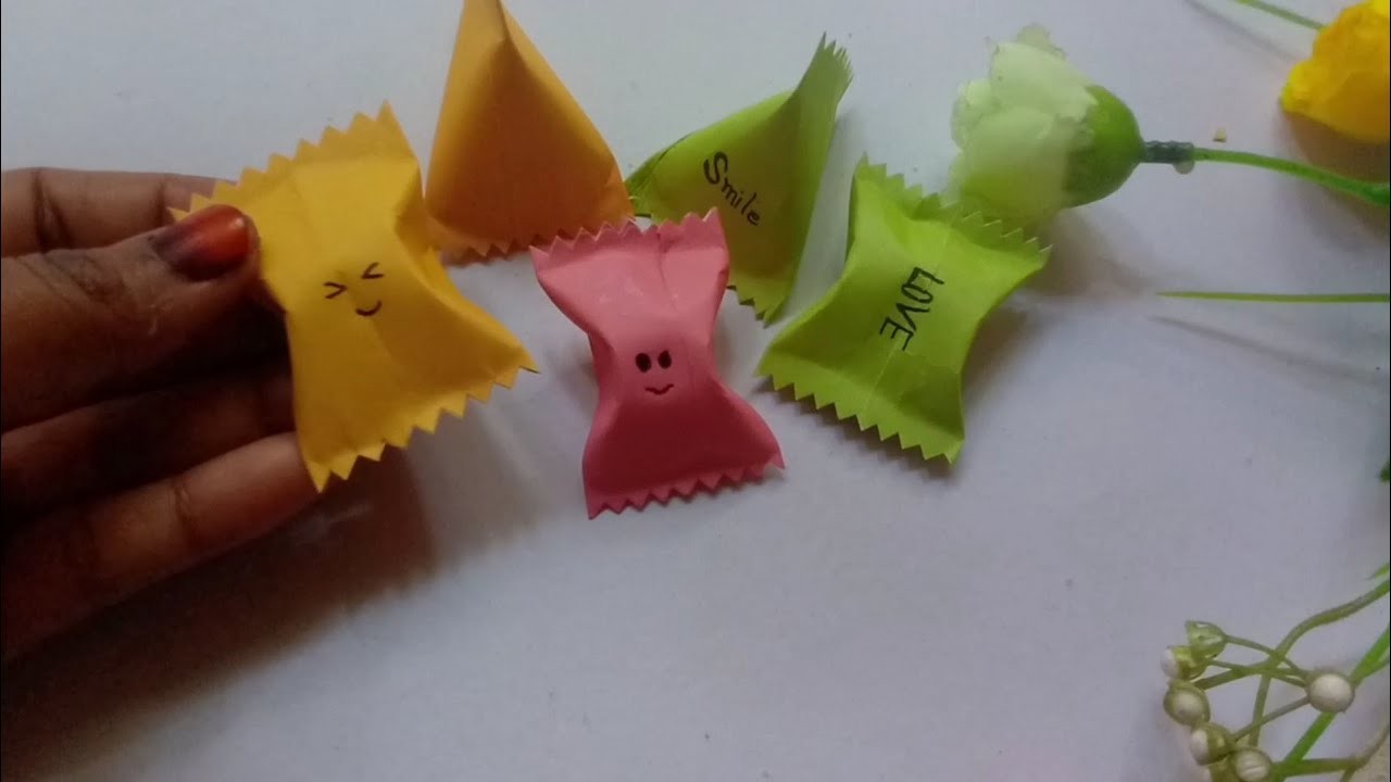 DIY chocolate gift packet tutorial ||pepper make cute Candy craft ideas ||Cute gift idea for kids. 