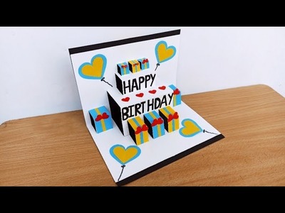 DIY - Happy Birthday Card | Handmade Birthday Card | Anniversary Card | Greetings Card