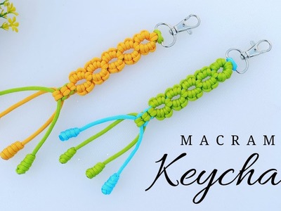 DIY Tutorial l How to make Macrame Keychains ? DIY Handmade Macrame Keychain | Macrame Crafts