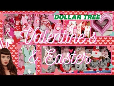 ???? DOLLAR TREE ???? Valentine's Day With A Sprinkle Of Easter 2023 Decor & Gifts ❤️ Shop With Me! ????