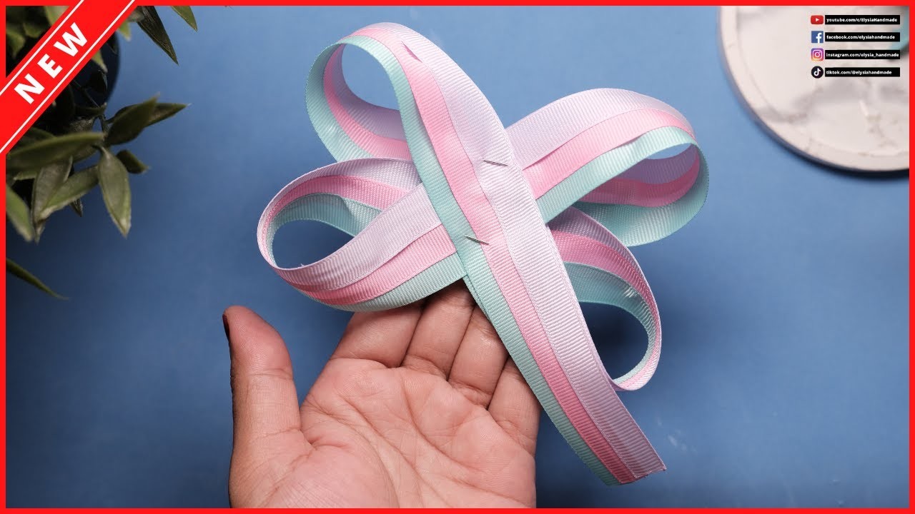 Elegant Ribbon Bow Tutorial: DIY Bow Making for Hair Accessories, Gift Wrapping, and Decorations