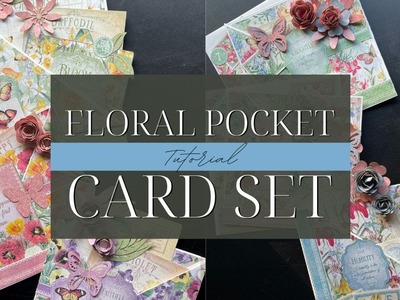 Floral Pocket Card Tutorial - Flower Market - Card Kit Vol 01 2023