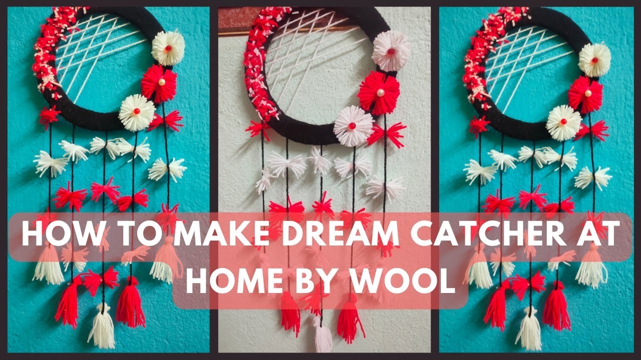 How to Make a Dreamcatcher | DIY Dream Catcher | Wall hanging Ideas | Polos Artwork