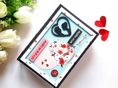 How to Make Handmade Scrapbook for Valentine's day | Special Scrapbook for Boyfriend | Tutorial